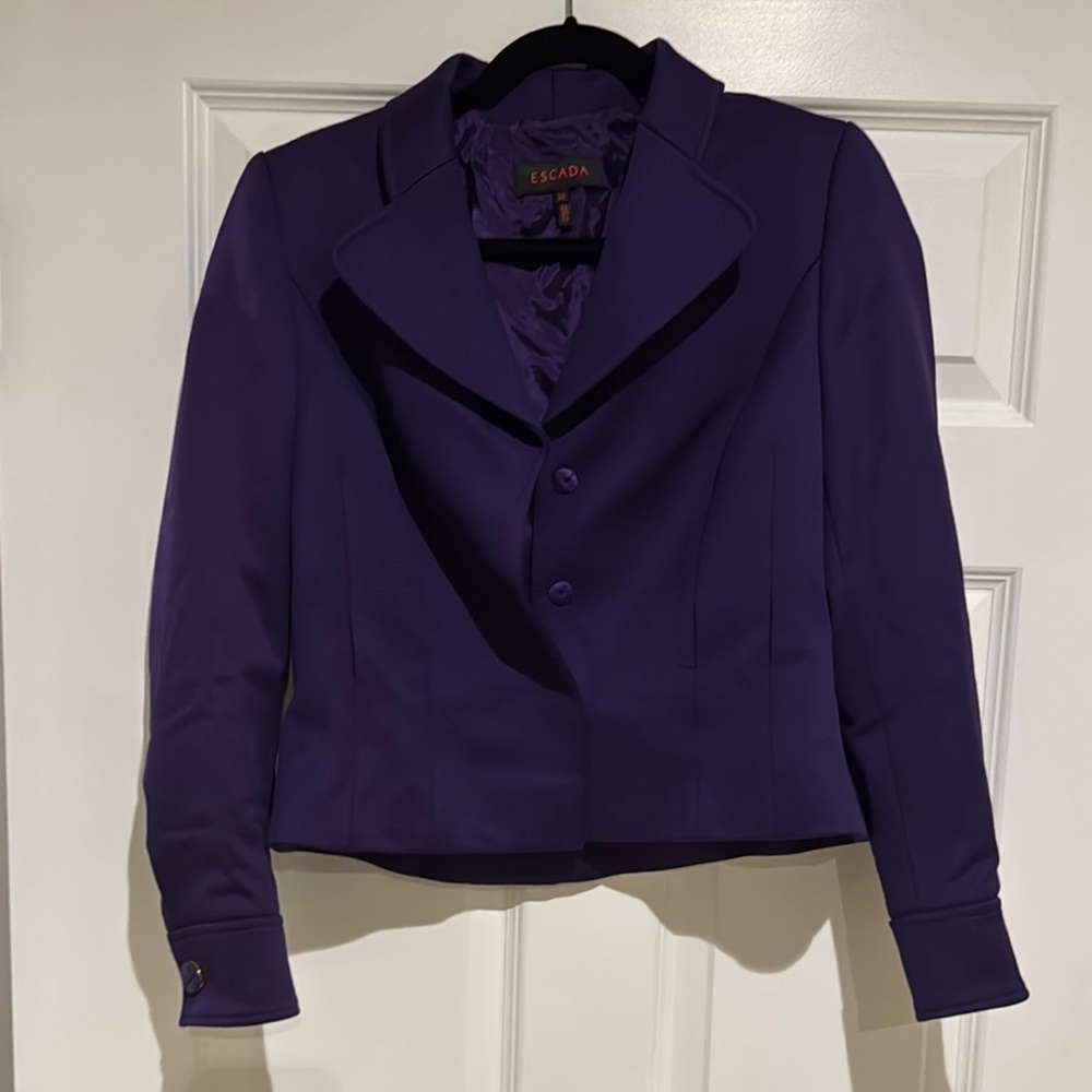 Escada Women's Purple Jacket